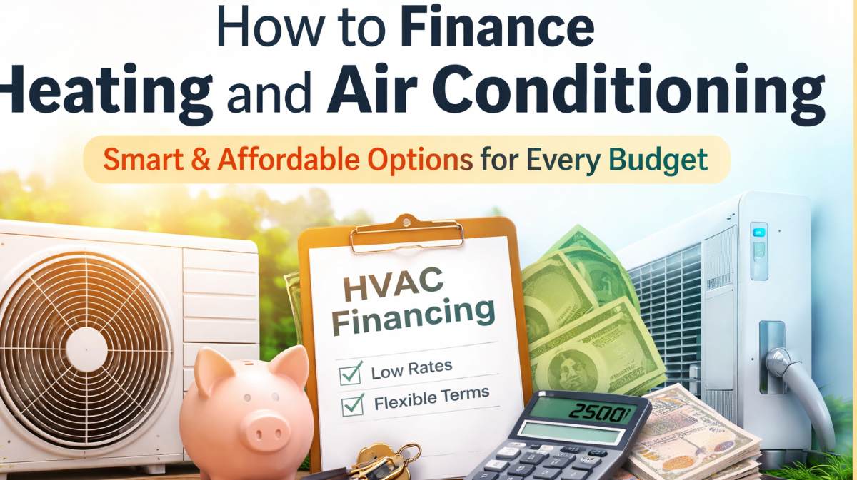 How to Finance Heating and Air Conditioning