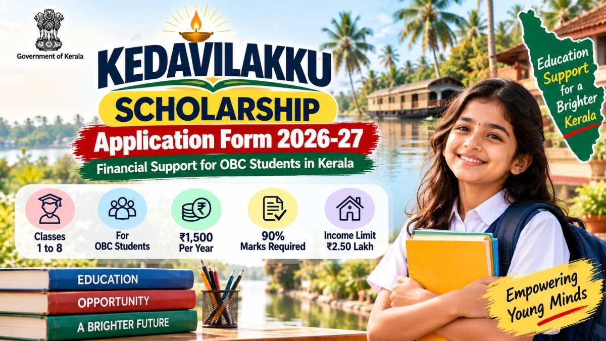 Kedavilakku Scholarship Application Form