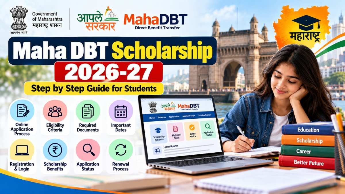 Maha DBT Scholarship 2026-27