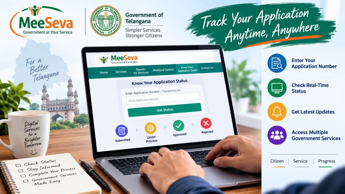 MeeSeva Application Status 2026