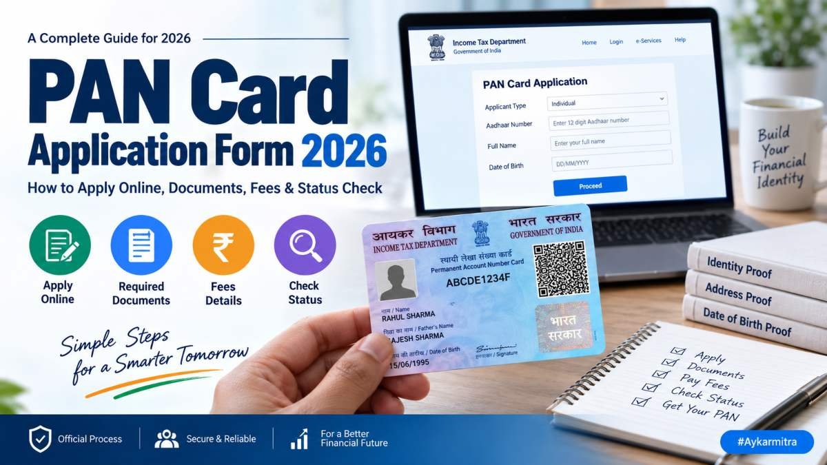 PAN Card Application Form 2026