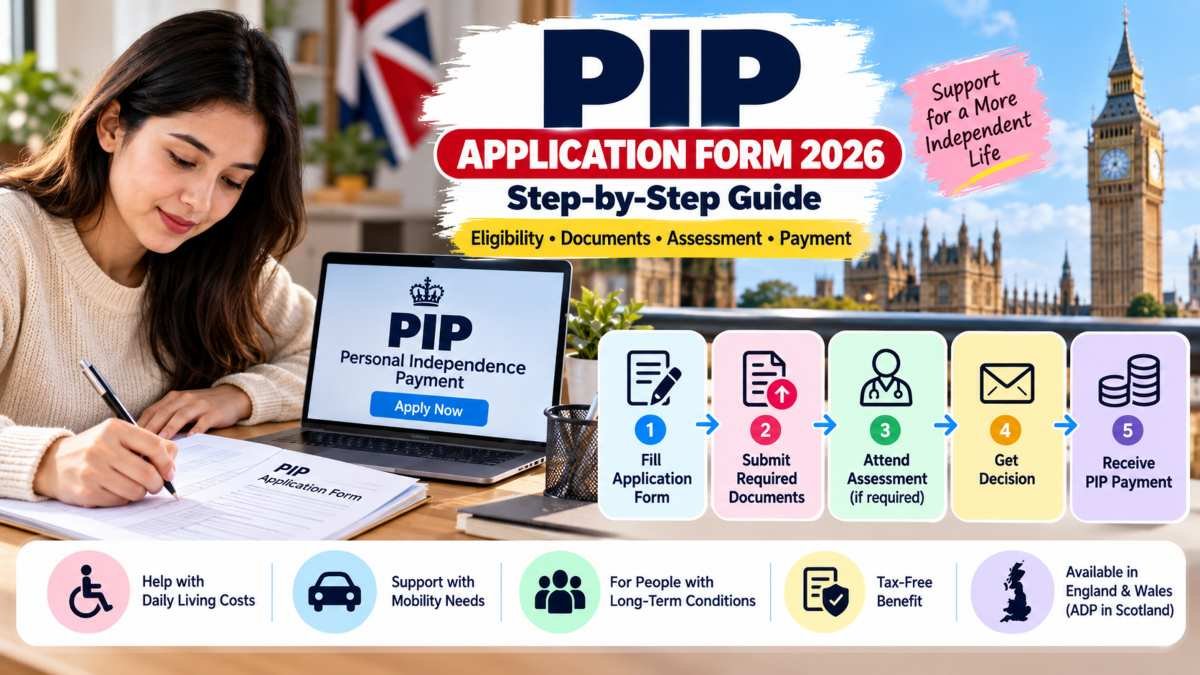 PIP Application Form 2026