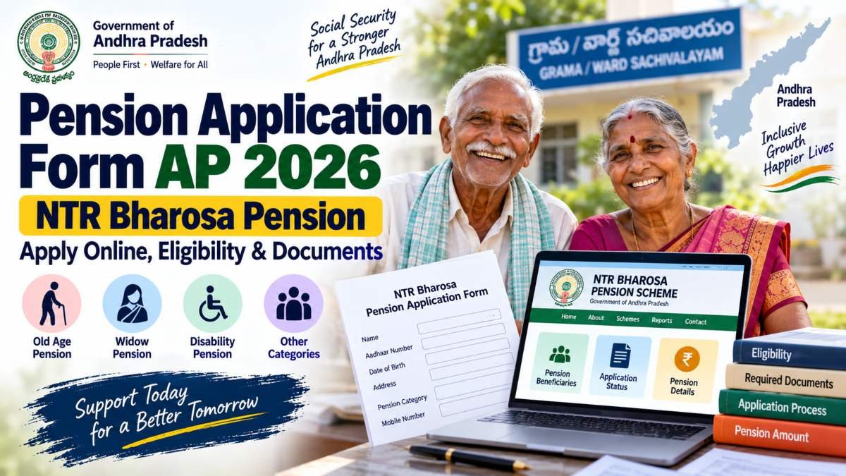 Pension Application Form AP 2026