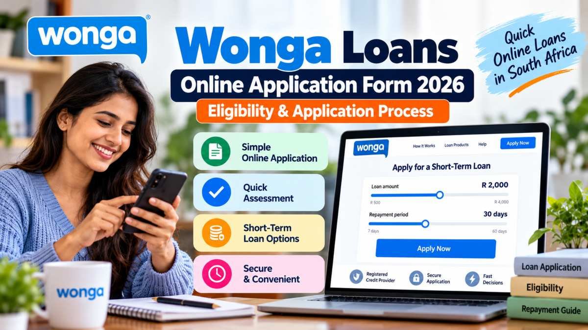 Wonga Loans Online Application Form 2026