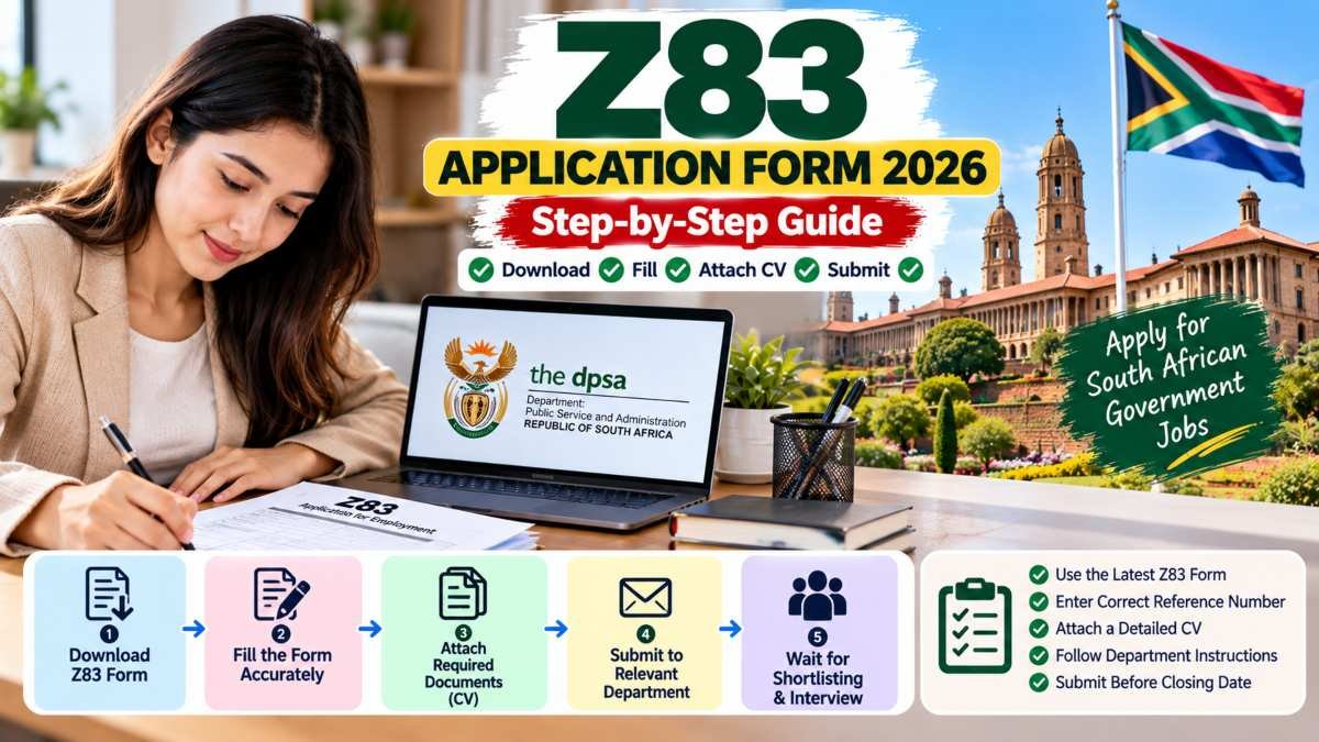 Z83 Application Form 2026