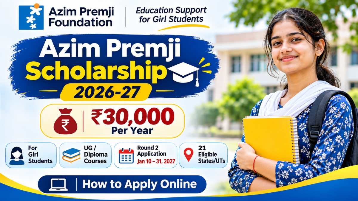 Azim Premji Scholarship 2026