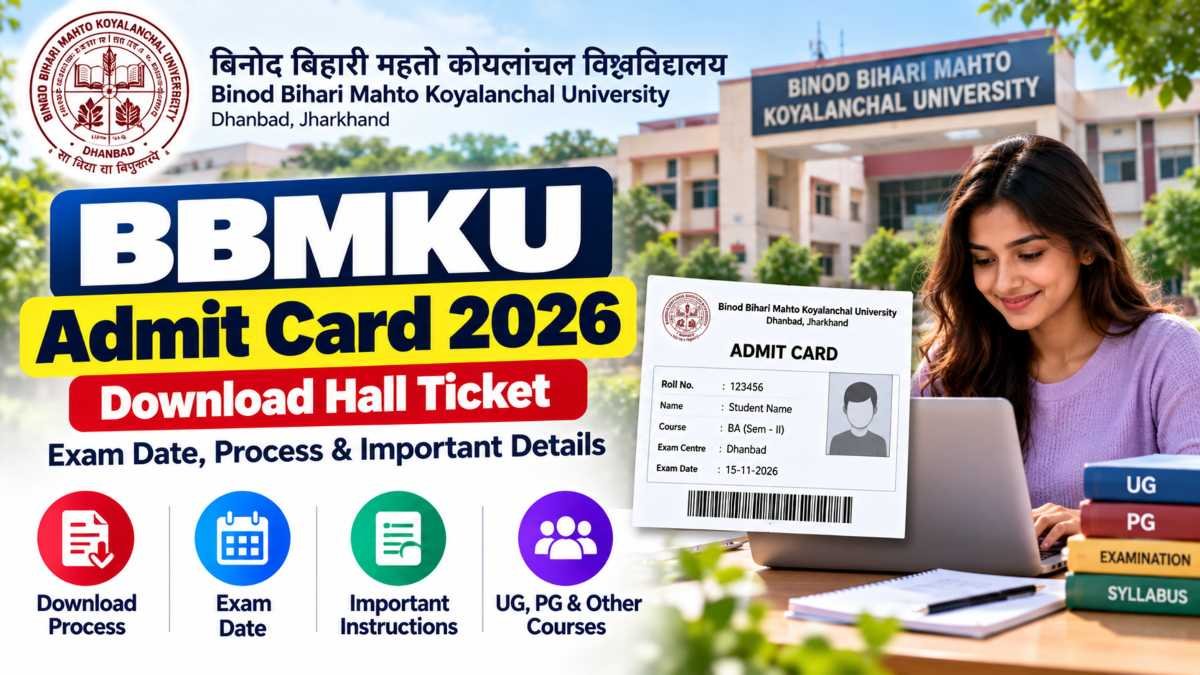BBMKU Admit Card 2026