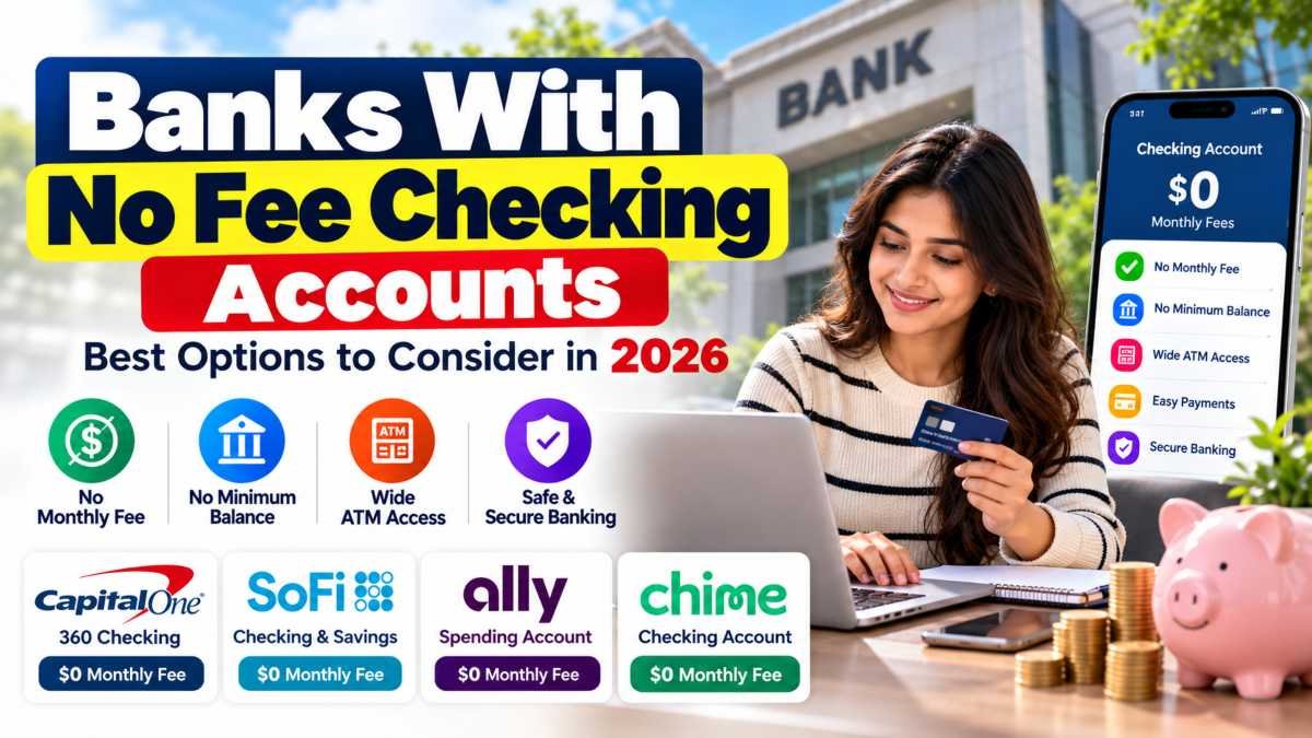 Banks With No Fee Checking Accounts
