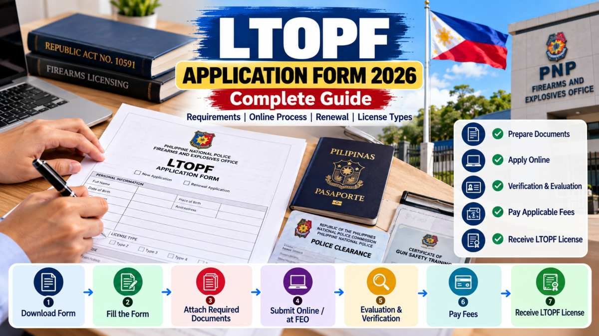 LTOPF Application Form 2026