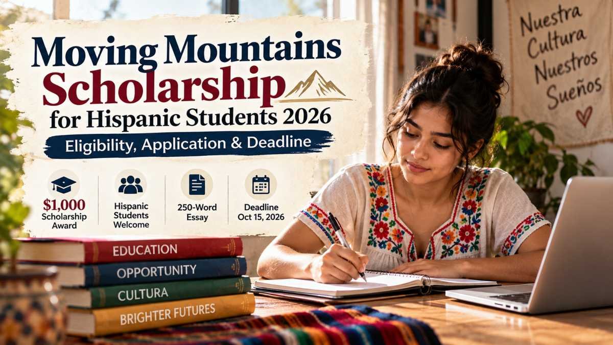 Moving Mountains Scholarship Eligibility 2026
