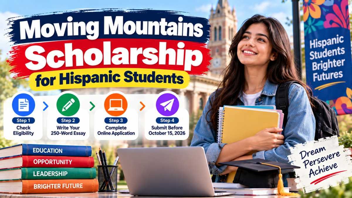 Moving Mountains Scholarship for Hispanic Students 2026