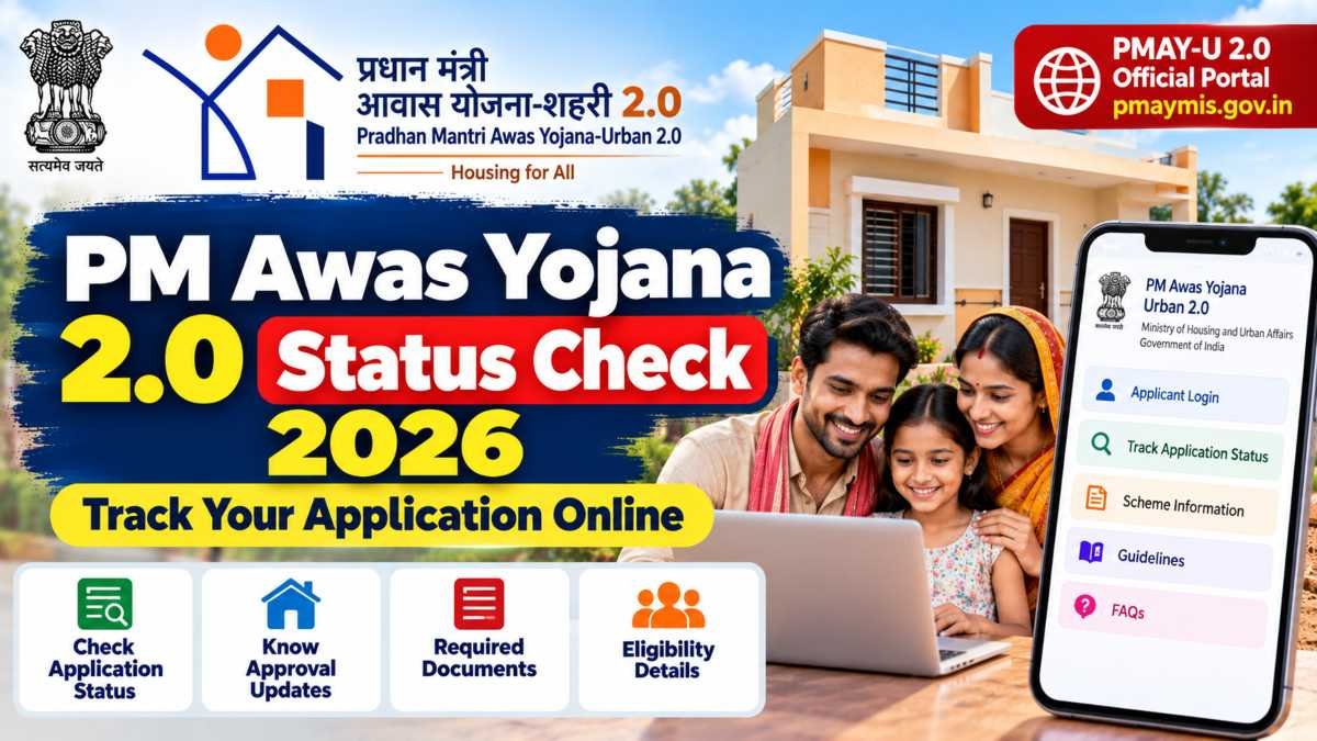 PM Awas Yojana 2.0 Status Check 2026