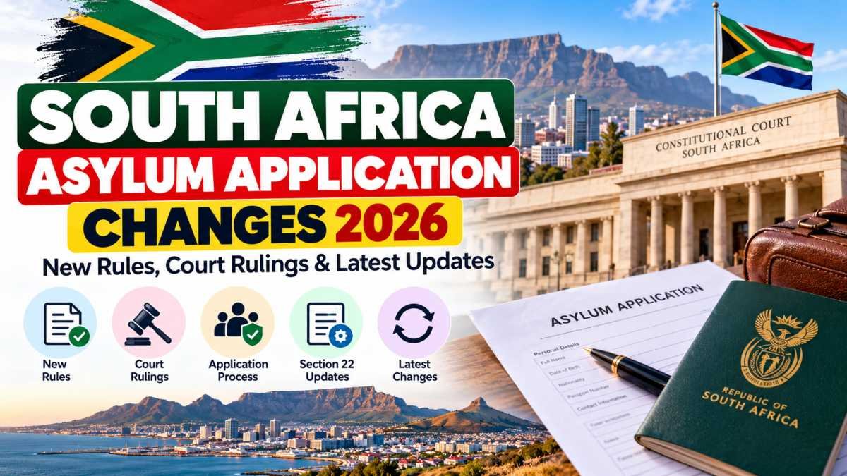 South Africa Asylum Application Changes 2026