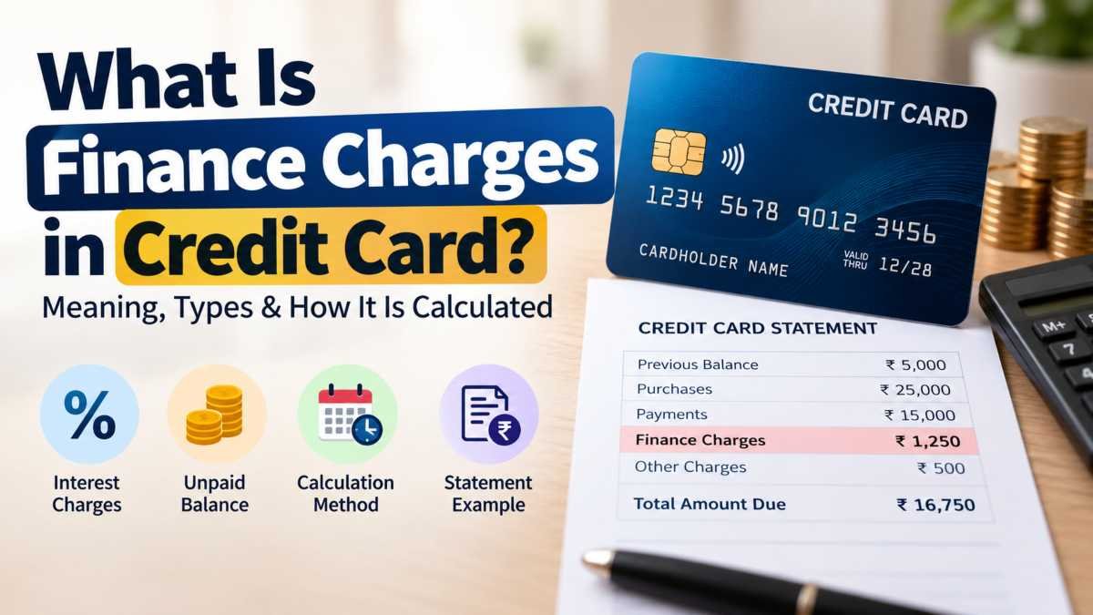 What Is Finance Charges in Credit Card