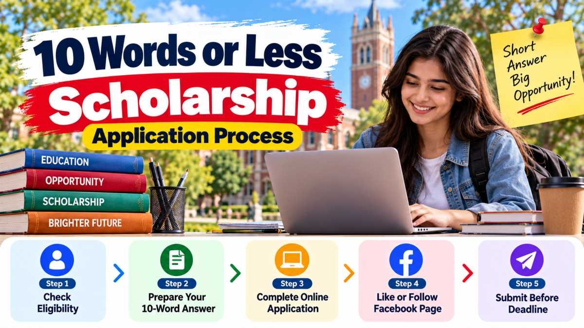 What Is the 10 Words or Less Scholarship?